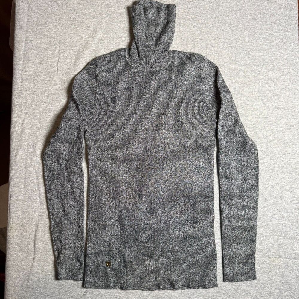 Womens Ralph Lauren Turtle Neck Sweater Gray Size M